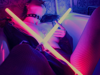 Neon devil