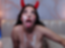 this little devirl need all your cum in face