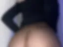 Butt in nylons2