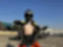 Topless on the Motorbike
