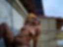 Touching my pussy on the balcony