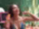 Pool day having fun