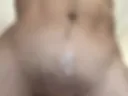 Sperm and hairy pubis