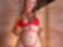 sexy red lingerie to tease u😈