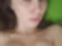 Beautiful eyes and bare chest