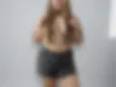 My sexy breast behind my hair