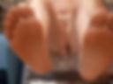 Emi's feet in close-up camera