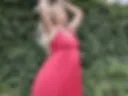 Lady in red
