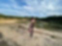 Naked in the quarry