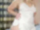In white