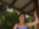 Otro bikini azul