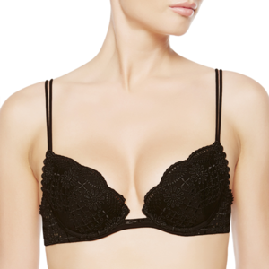 La Perla Sangallo Push-up Bra Black