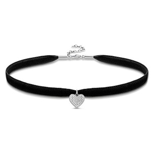 THOMAS SABO CHOKER HEART PAVÉ