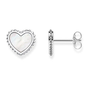 THOMAS SABO STUDS HEART (WHITE)