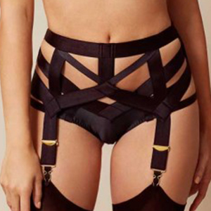 Agent Provocateur Whitney Suspender Black size s