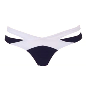 Agent Provocateur Mazzy Bikini Bottom White And Black size s