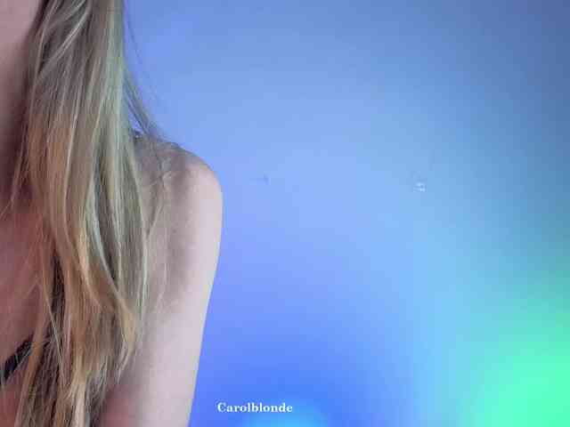 Carolblonde webcam