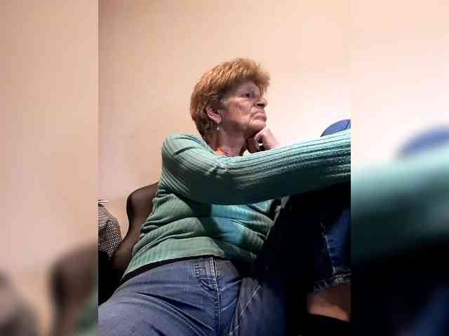 Reife-dame webcam