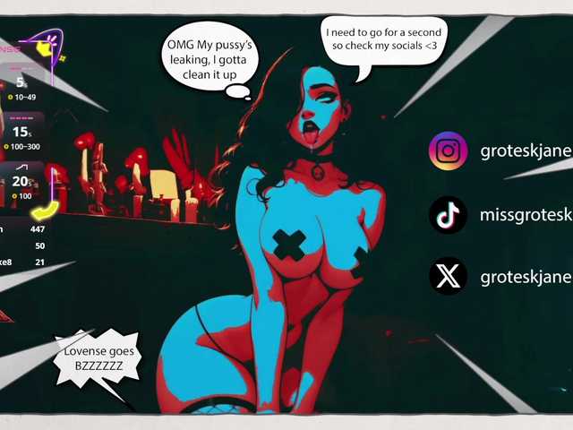 Entrez le videochat erotique avec le
modèle GroteskCouple GroteskCouple