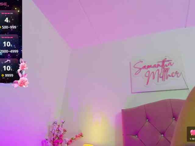 samanthamilher webcam
