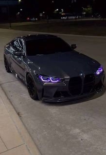 on a cool car