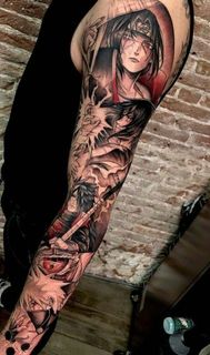 On the sleeve