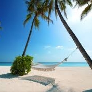Sea, sun, white sand......