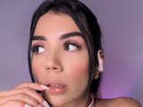 Juanita Fox (27, Hispanic Cam Girl) performing creampie.
