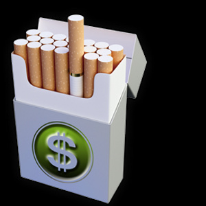 a pack of cigarettes