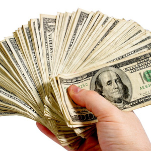 A lot of money