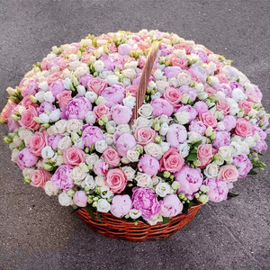 Bouquet of peonies