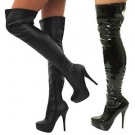 Black Leather Boots