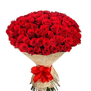100 red roses