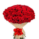 100 red roses