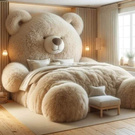 кровать в виде медведя