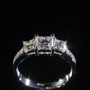 a ring with a diamond