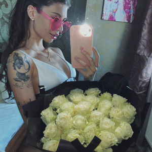 white roses