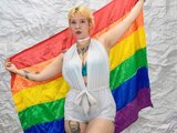 Chloe Rosse (27, Hispanic Cam Girl) performing double penetration.