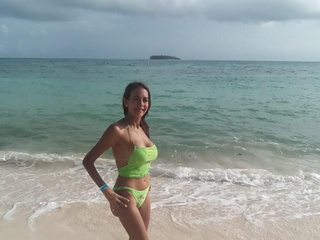 your sexy girl on the beach!