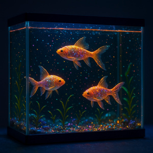 Manifesting an aquarium full of happy fish and peaceful vibes