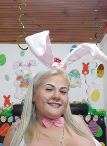 A Easter bunny