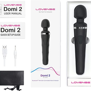 LOVENSE Domi 2 Mini Bluetooth Wand Vibrator