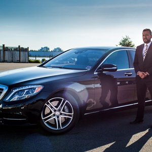 Maybach with driver