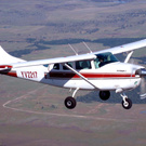 A light aircraft