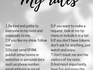 My rules