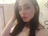 Devils Intrigue (24, White Trans Model) performing deepthroat.