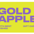Сертификат в "золотое яблоко"/Golden apple certificate