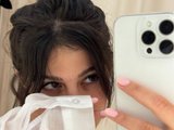 Madi (26, White Cam Girl) performing ass fucking.
