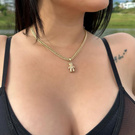 Golden necklace