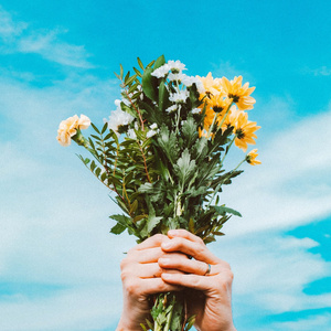 For flowers